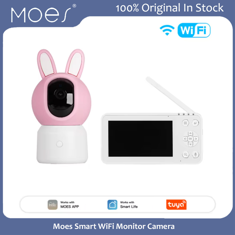 Smart Home Cctv - Moes Tuya Smart WiFi-babyfooncamera voor huisdieren