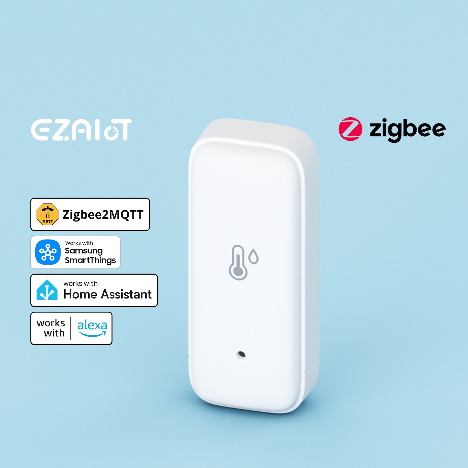 Smart Home Samsung - Tuya Smart Zigbee 3.0 Temperatuur- en