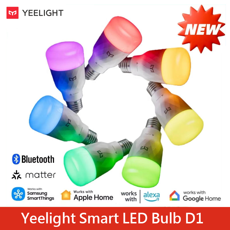 Smart Home Yeelight - Yeelight Smart LED-lamp D1 E27 1300lm
