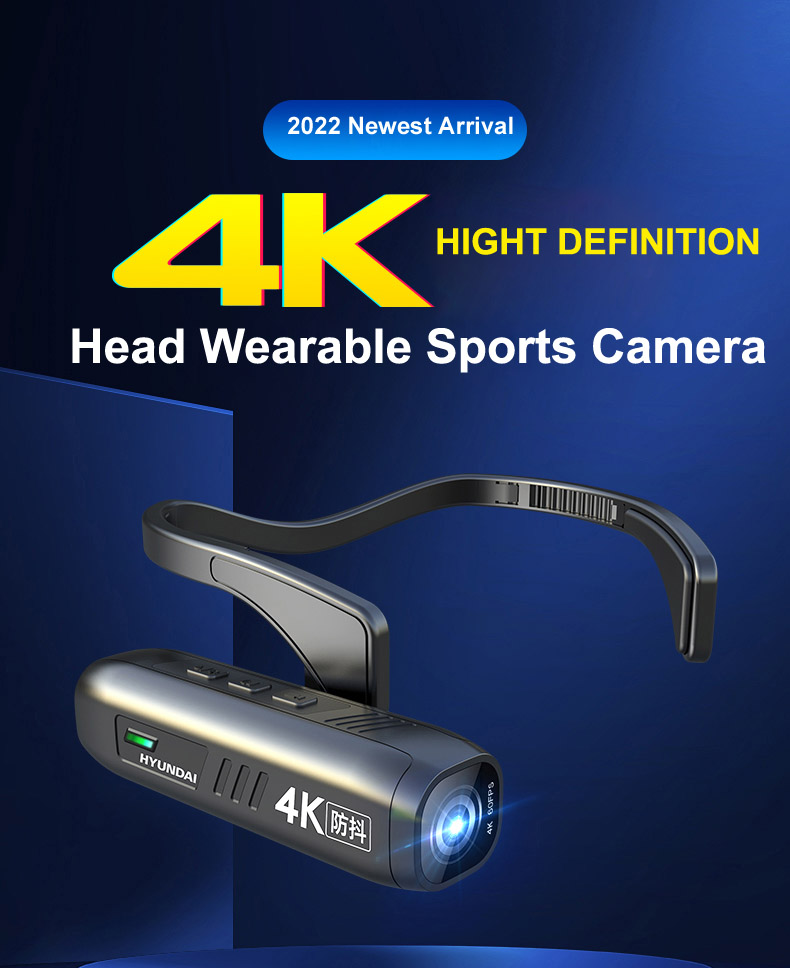 Smart Home Cctv - Smart Outdoor Sport 5K Hoofd Wearable