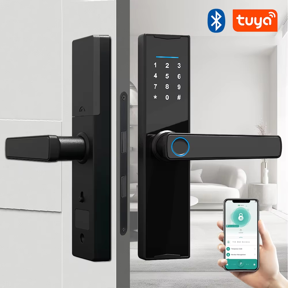 Smart Home Keyestudio - Bluetooth-compatibel Tuya APP Slim deurslot Digitaal