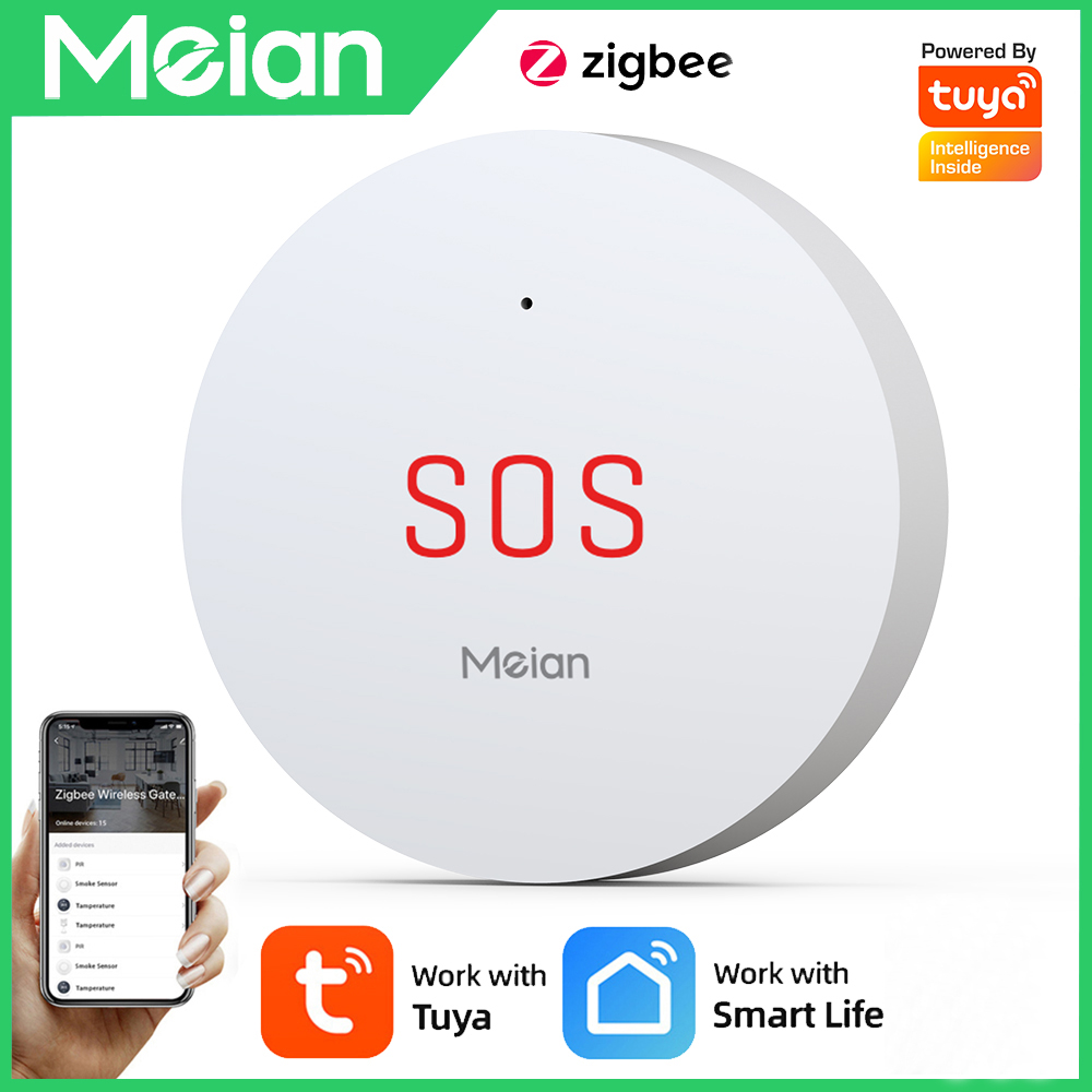 Smart Home Full System - Zigbee Tuya Sos Emergency Knop Home