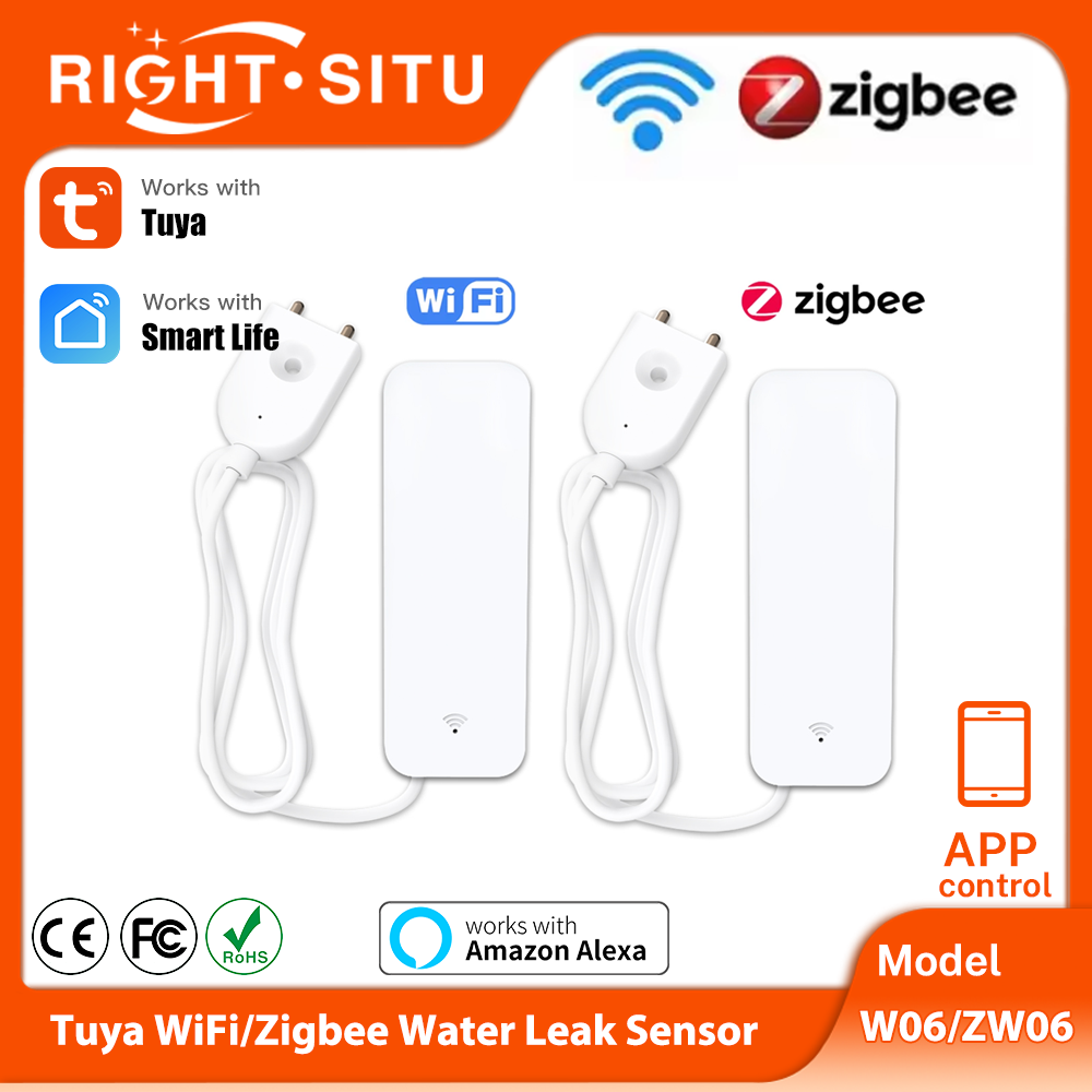 Smart Home Network - Tuya WiFi Zigbee Watersensor Slimme lekdetector