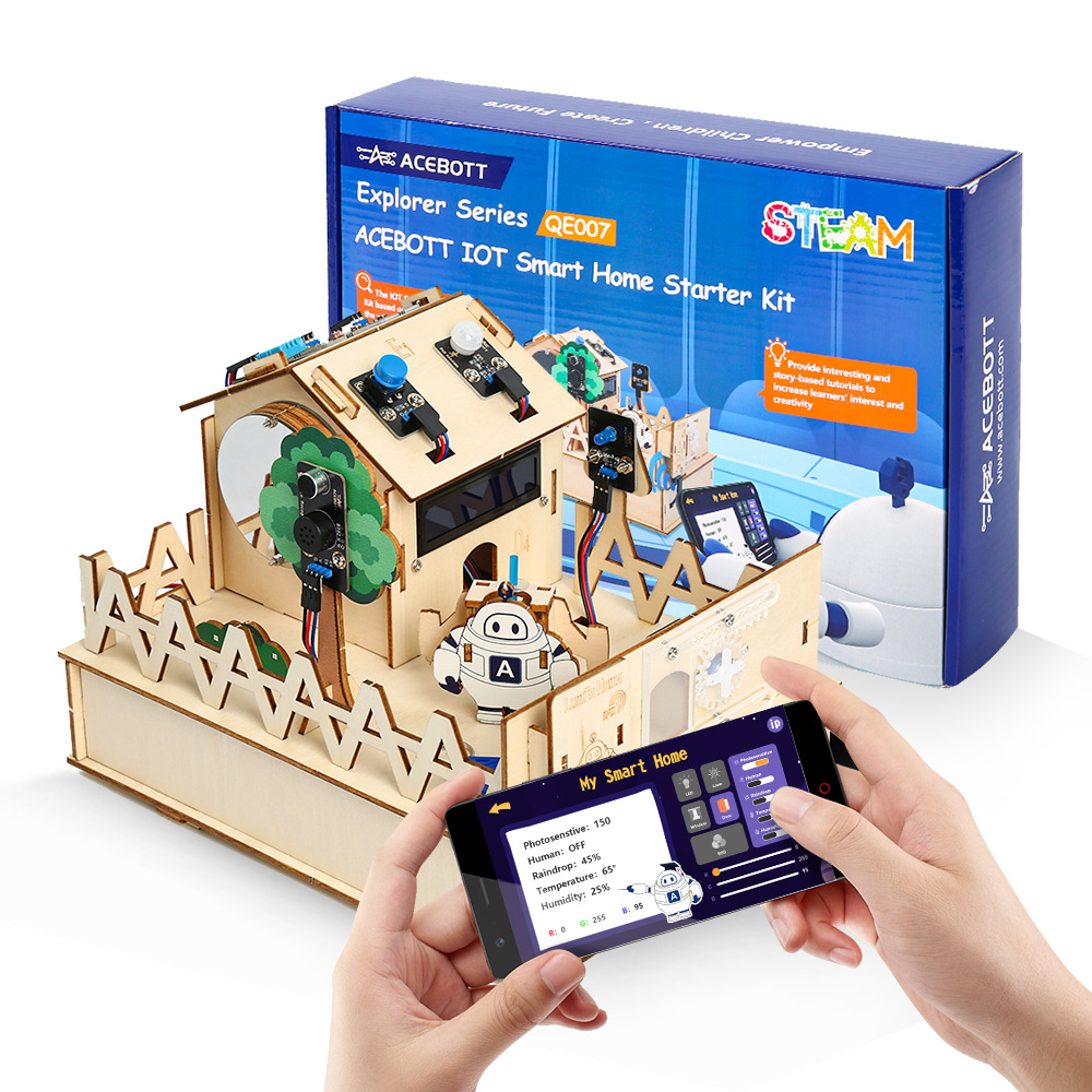 Smart Home Keyestudio - Acebott Diy Smart Home Kit Voor