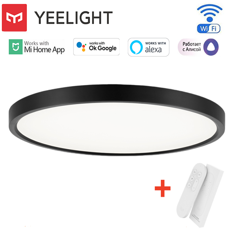 Smart Home Yeelight - Yeelight Smart Slim LED-plafondlamp Oogbescherming Warm