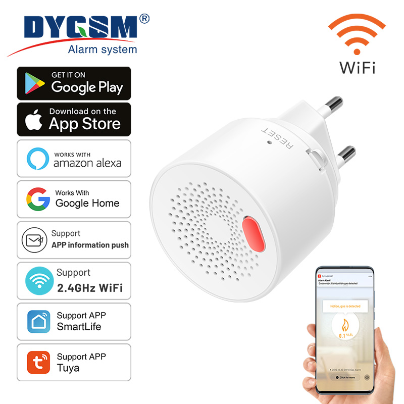 Smart Home Network - Tuya Smart Home Wifi Aardgas Sensor