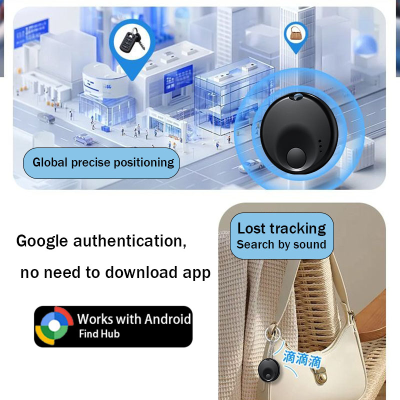 Smart Home Hub Samsung - Mini anti-verlies tag voor Android-telefoons, werkt