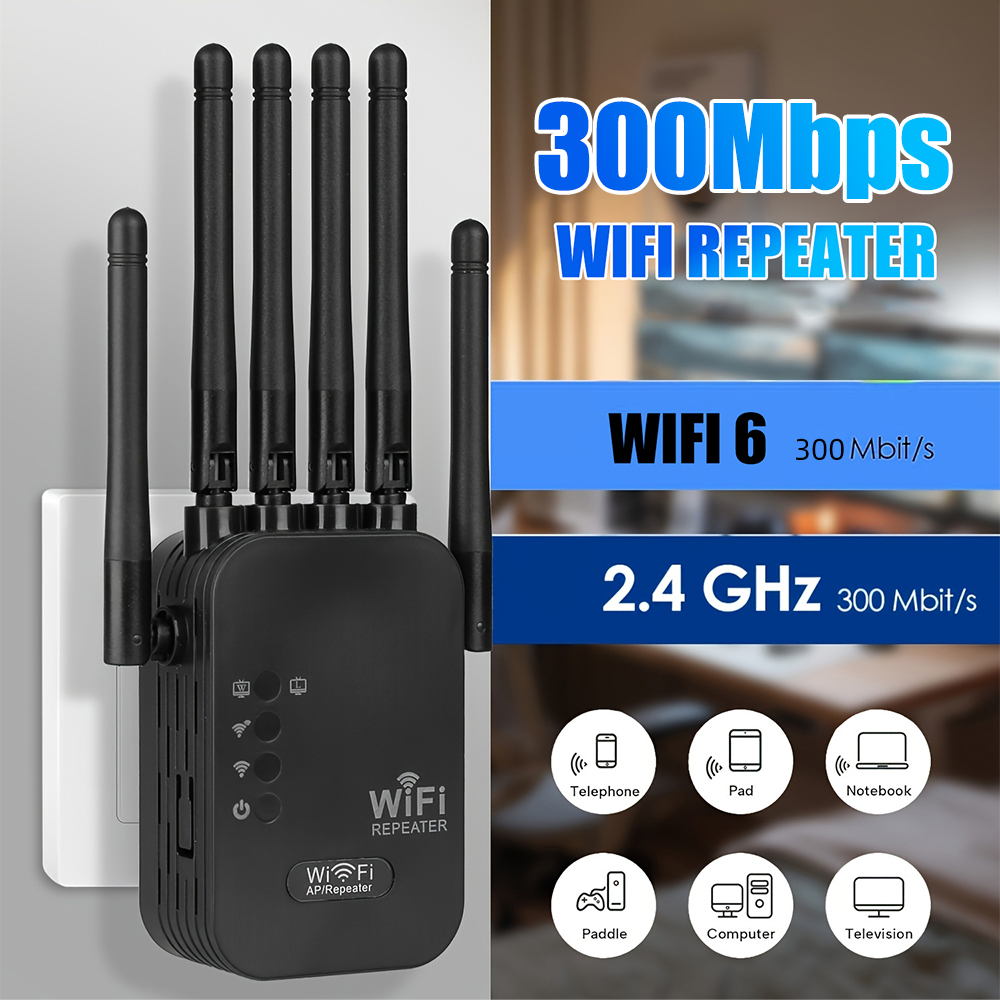 Hoogversterkende 300M WiFi-sig - Smart Home Network recensie en prijs