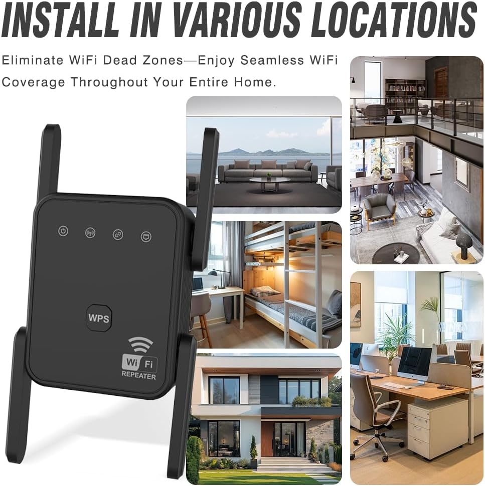 2026 Nieuwe WiFi Repeater 300M - Smart Home Network recensie en prijs
