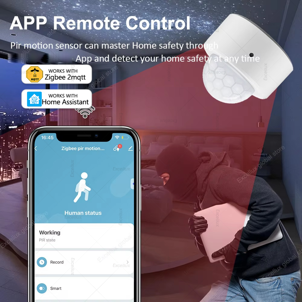 ZigBee PIR Bewegingssensor Min - Smart Home Full System recensie en prijs