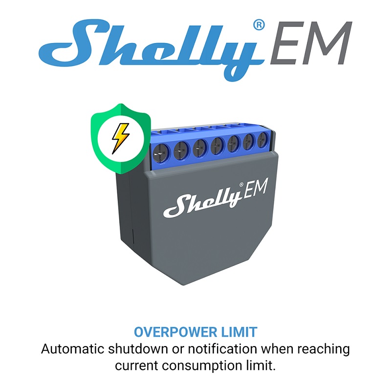 SHELLY EM Wifi Smart Life Cont - Smart Home Control recensie en prijs