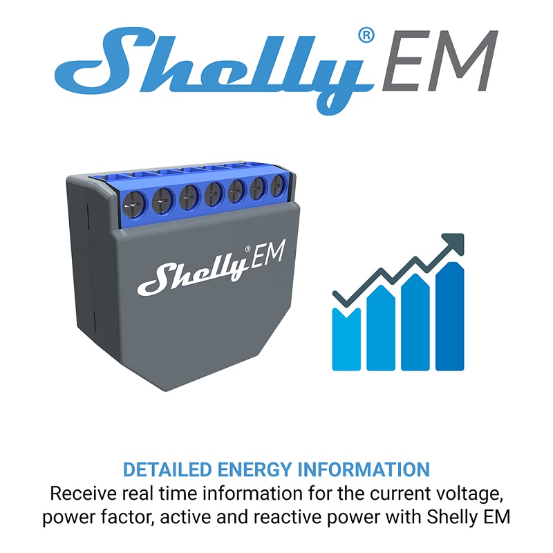SHELLY EM Wifi Smart Life Cont - Smart Home Control recensie en prijs