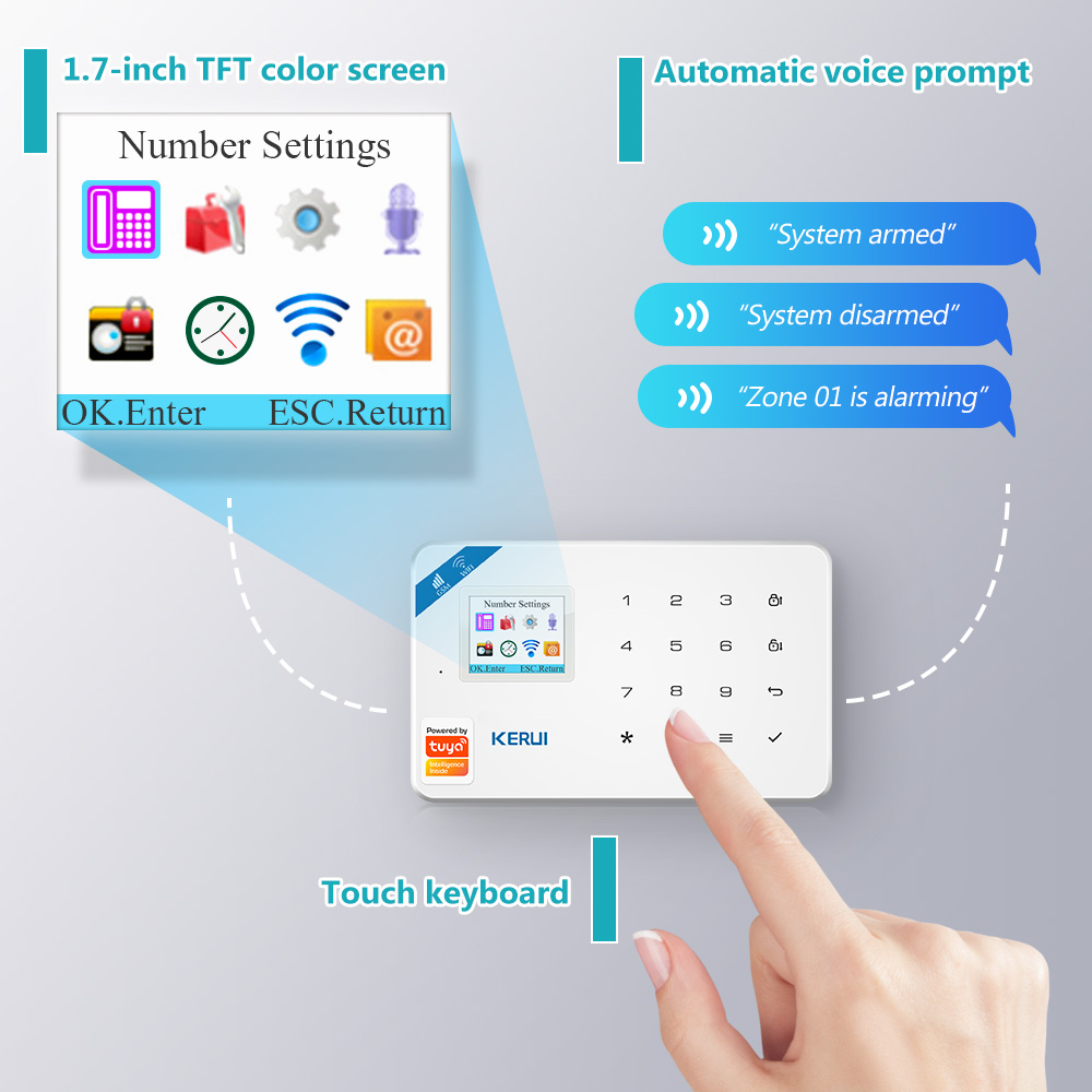 KERUI W181 Alarmsysteem Beveil - Smart Home Cctv recensie en prijs