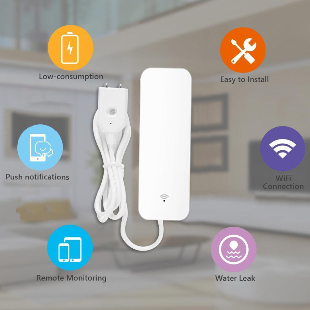 Tuya WiFi waterleksensor, wate - Smart Home Network recensie en prijs