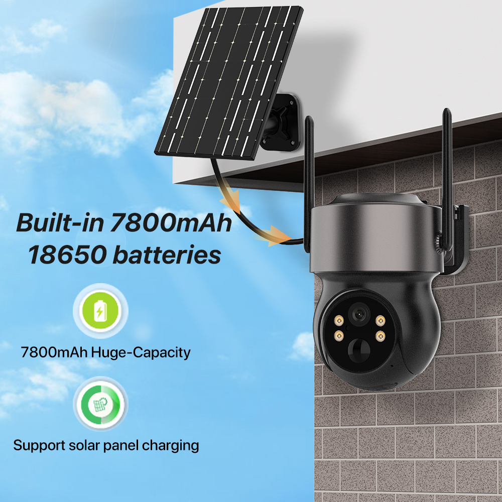 4MP 4G SIM Zonne-energie op ba - Smart Home Cctv recensie en prijs