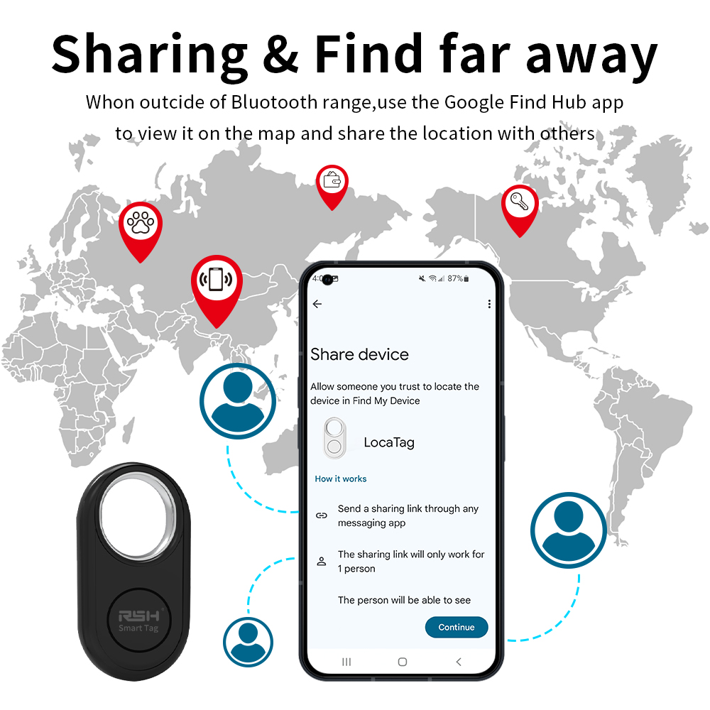 RSH 4PCS GPS Tracker voor Sams - Smart Home Samsung recensie en prijs