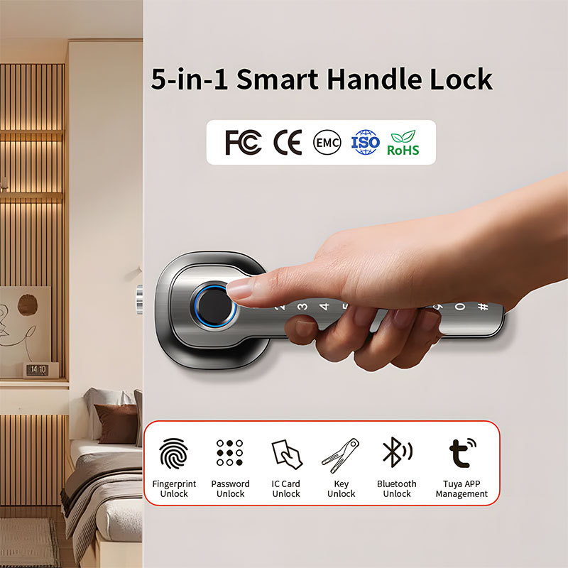 Slimme vingerafdruk deurslot,  - Smart Home Keyestudio recensie en prijs