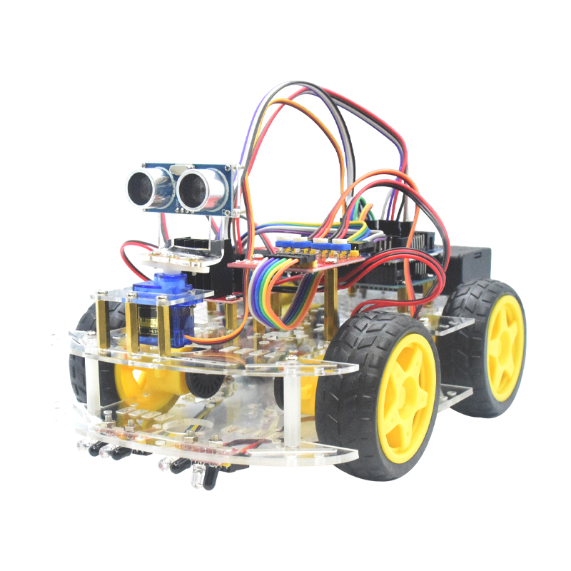 4WD Smart Robot Car Chassis Ki - Smart Home Keyestudio recensie en prijs