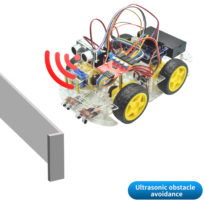 4WD Smart Robot Car Chassis Ki - Smart Home Keyestudio recensie en prijs