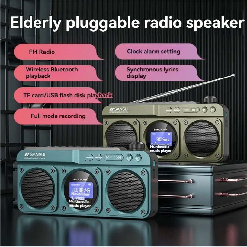 SANSUI F28 Dubbele luidspreker - Smart Elderly Home recensie en prijs