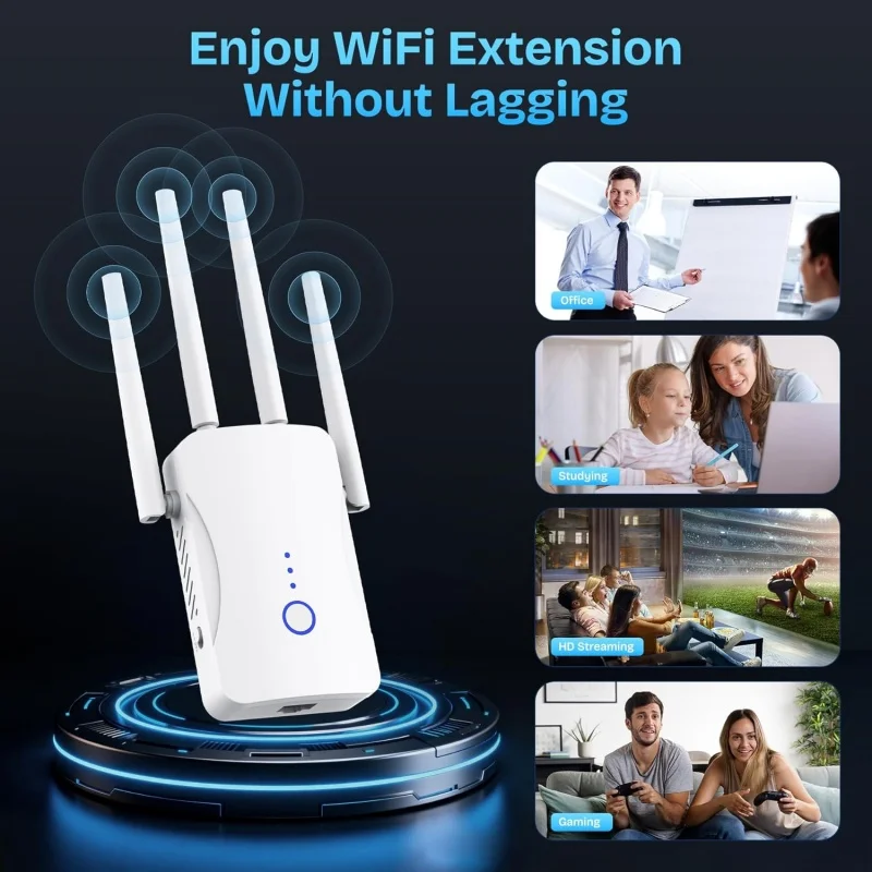 1200Mbps Dual Band WiFi Repeat - Smart Home Network recensie en prijs