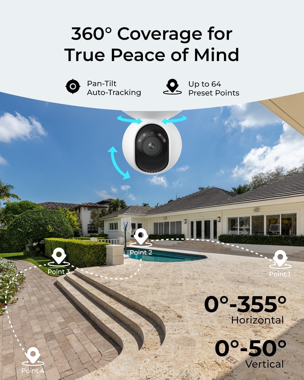 PoE 4K buitenbeveiligingscamer - Smart Home Cctv recensie en prijs