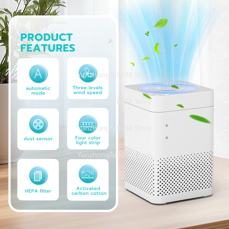 Draagbare slimme luchtreiniger - Smart Home Office recensie en prijs