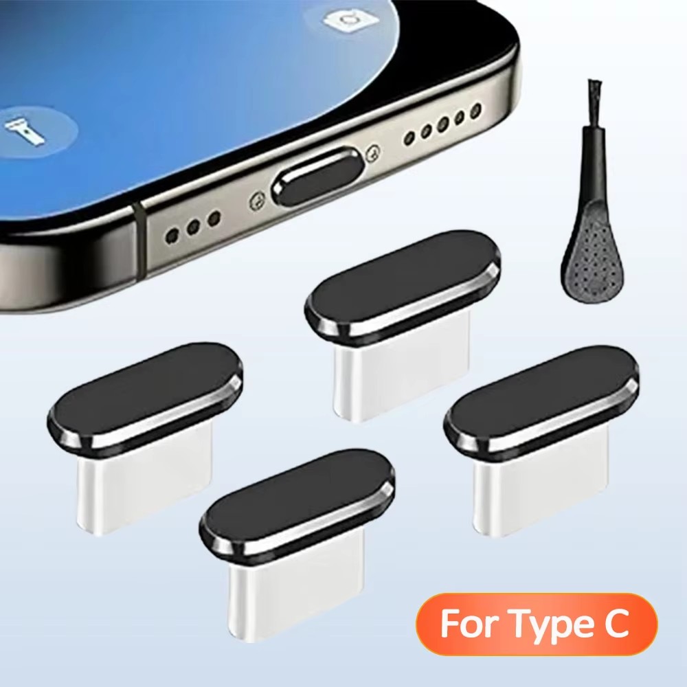 4 stuks USB-C stofdopjes met r - Smart Home Samsung recensie en prijs