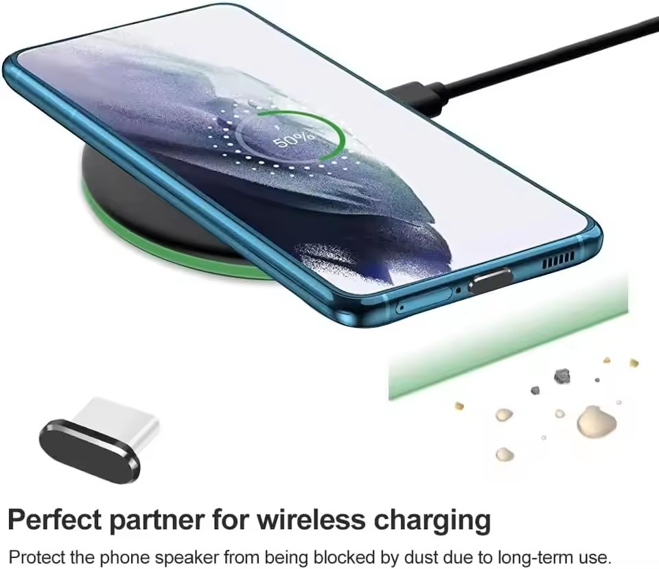 4 stuks USB-C stofdopjes met r - Smart Home Samsung recensie en prijs