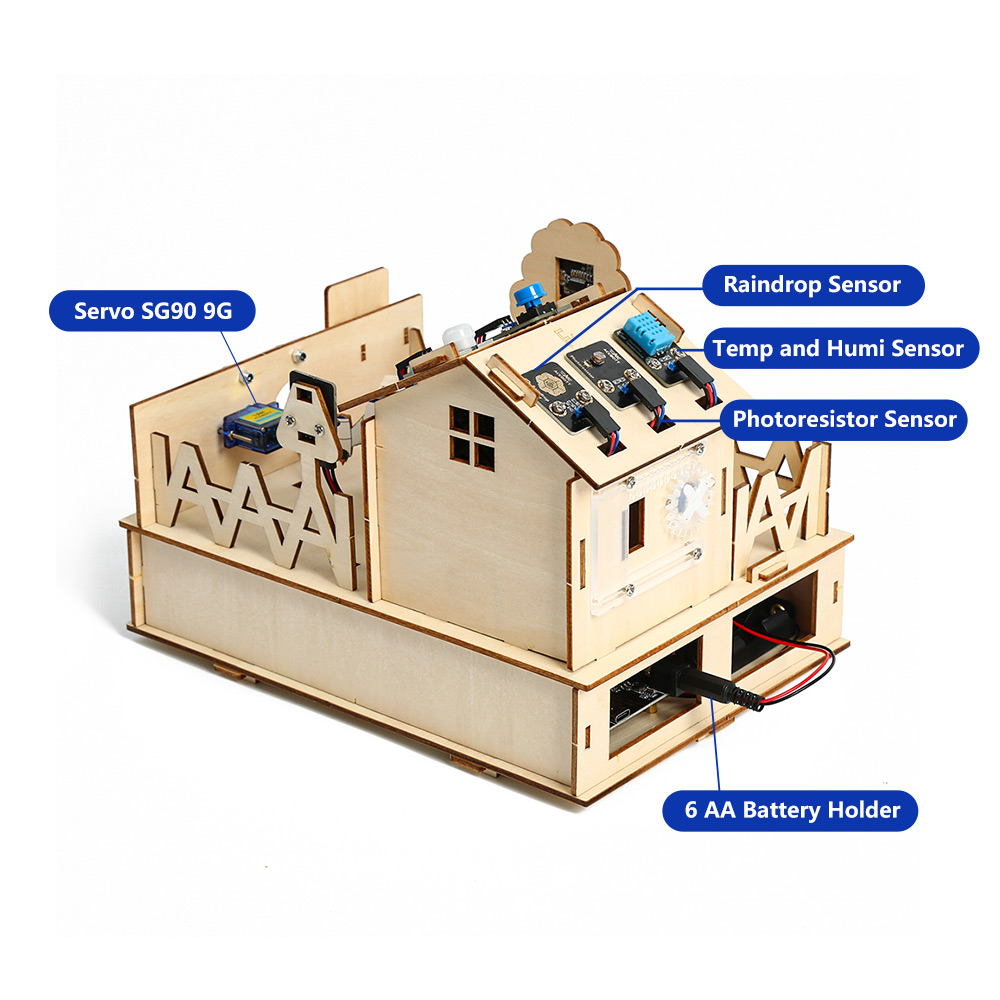 Acebott Diy Smart Home Kit Voo - Smart Home Keyestudio recensie en prijs