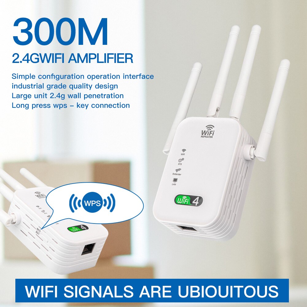 300M WIFI Repeater Wi-Fi Verst - Smart Home Office recensie en prijs